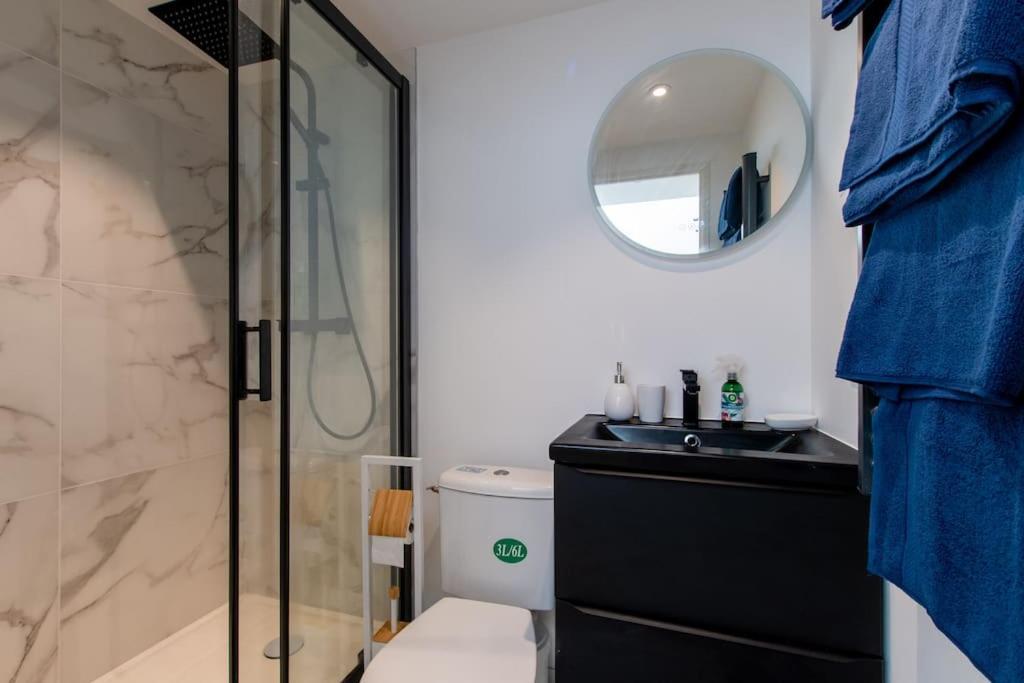 Confort Climatise Et Suite Privee En Sousplex 몽펠리에 외부 사진